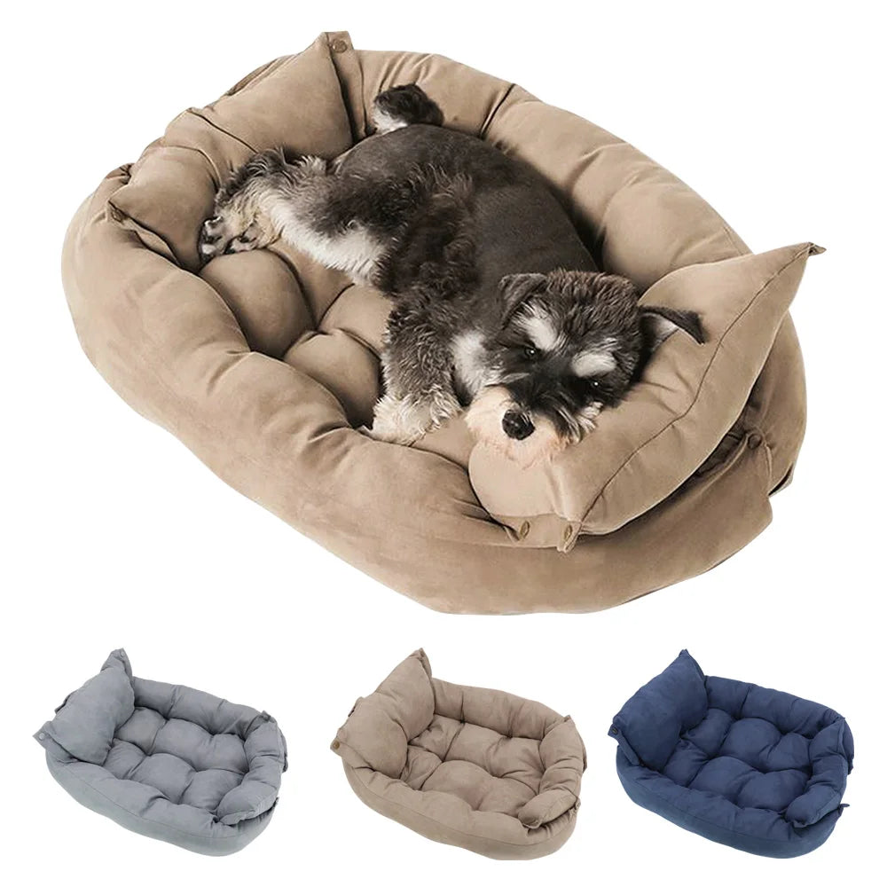 PawfectPet™ CozyDream – Warmes Sofa-Haustierbett für Wintertage