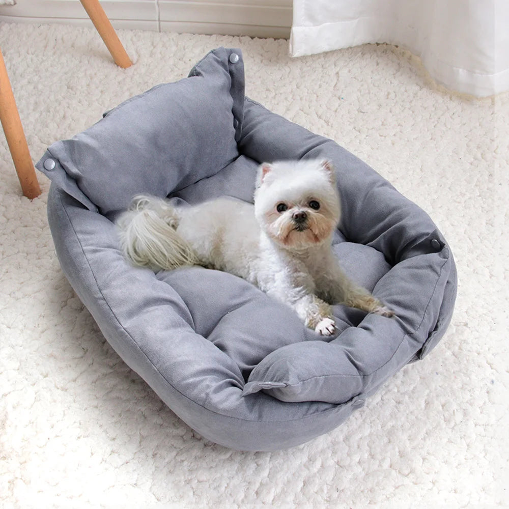 PawfectPet™ CozyDream – Warmes Sofa-Haustierbett für Wintertage