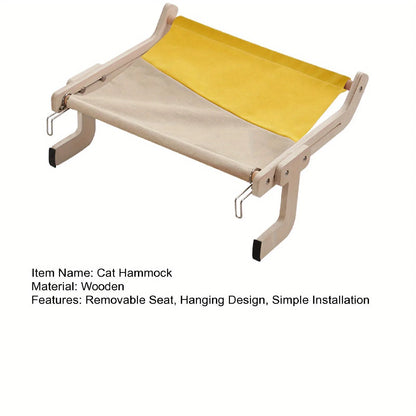 PawfectPet™ WindowNest – Hängendes Katzenbett für Fenster und Balkon