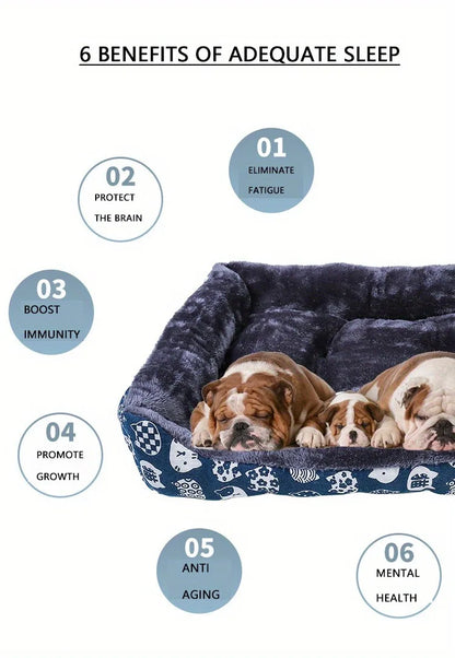 PawfectPet™ ComfyHome – Haustierbett für kleine und große Hunde