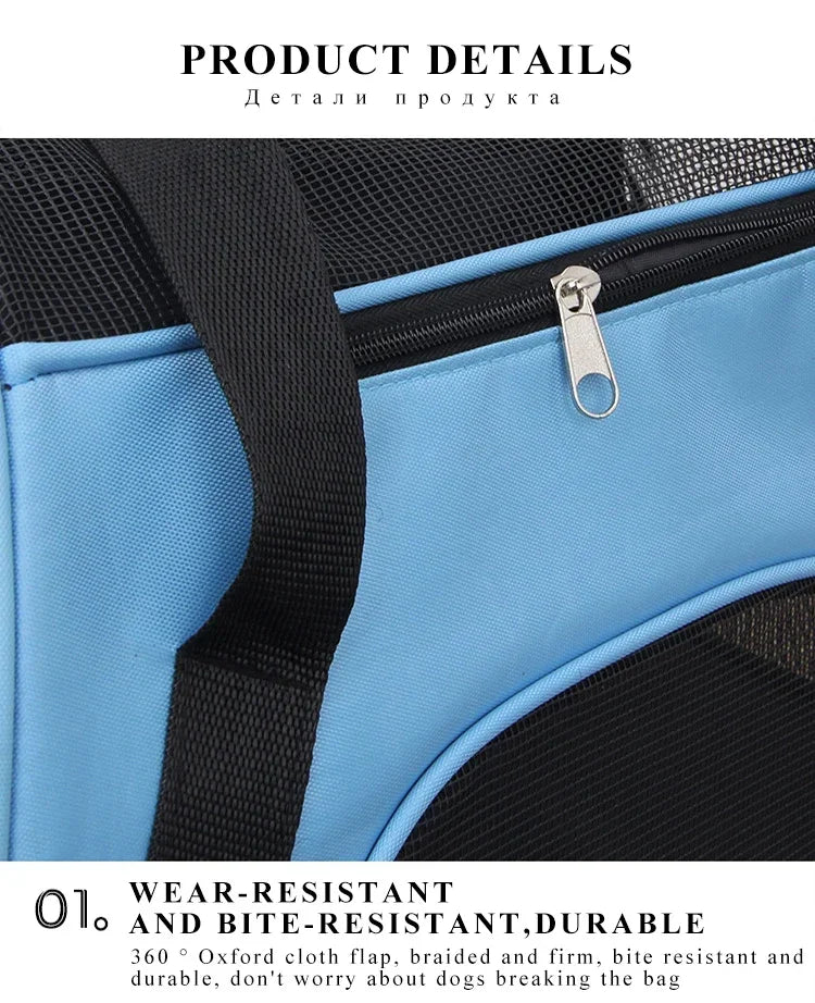 PawfectPet™ TravelMate – Tragetasche für Hunde und Katzen