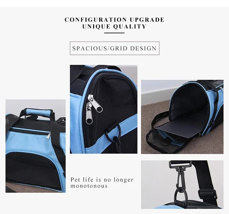 PawfectPet™ TravelMate – Tragetasche für Hunde und Katzen