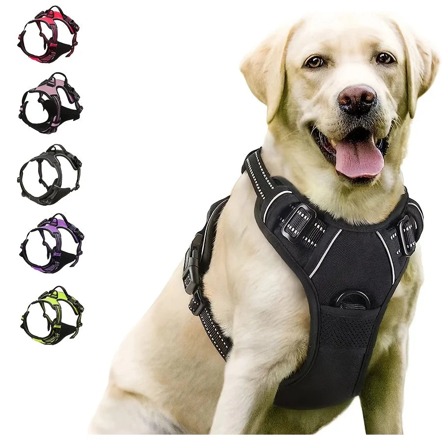 PawfectPet™ PowerHarness – Robustes Hundegeschirr mit Frontclip