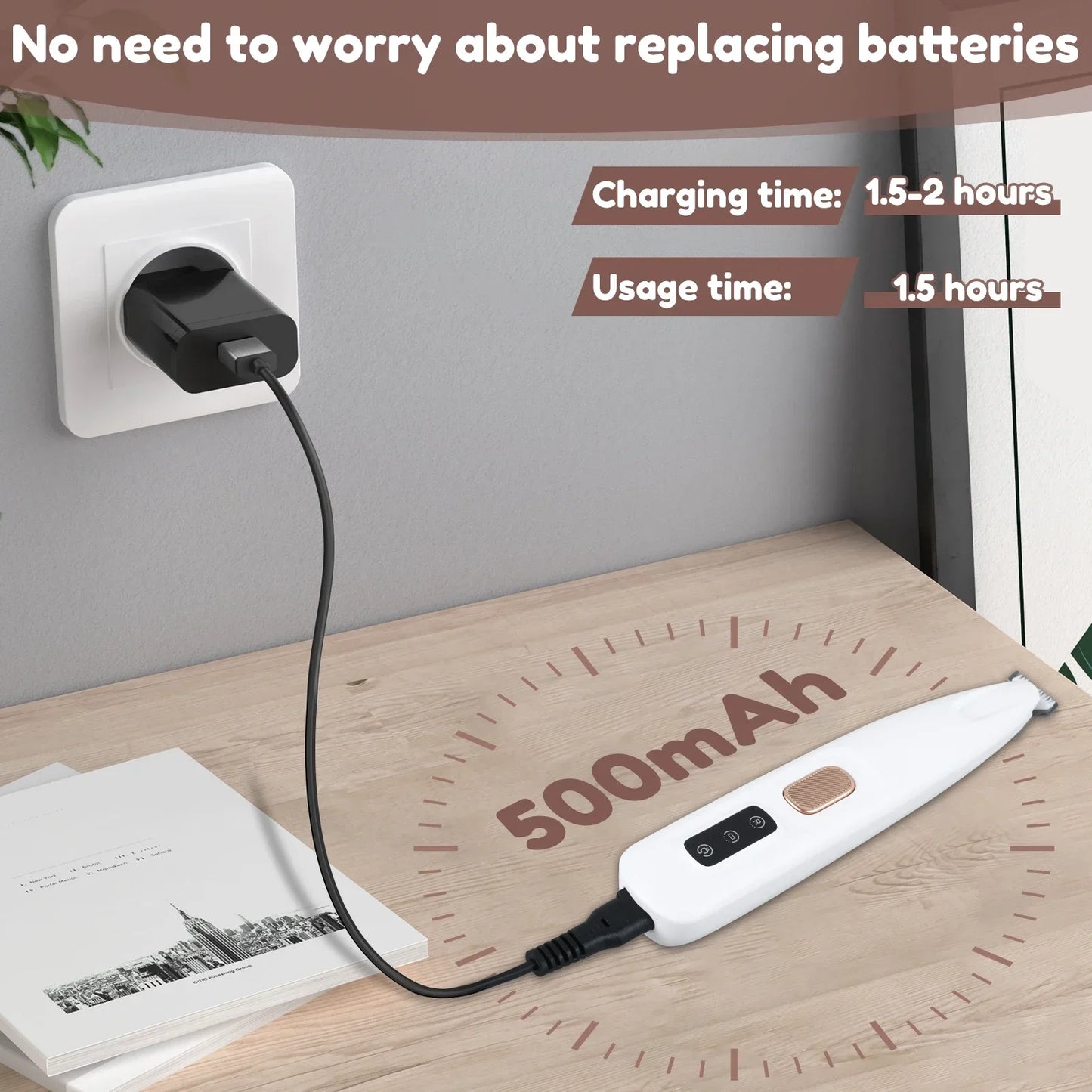 PawfectPet™ ShineTrim – LED Pfotentrimmer für Haustiere