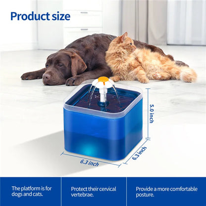 PawfectPet™ FreshFlow – Wasserspender für Katzen und Hunde
