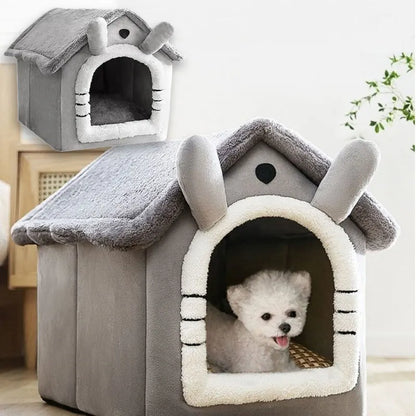 PawfectPet™ DreamHouse – Gemütliches Haustierhaus für alle Größen