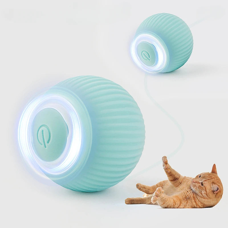 PawfectPet™ PlaySphere – Selbstbewegender Ball für Katzen