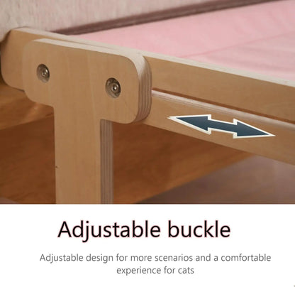 PawfectPet™ WindowNest – Hängendes Katzenbett für Fenster und Balkon