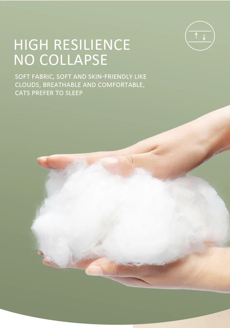 PawfectPet™ FluffyLounge – Gemütliches Haustierbett für Wintertage