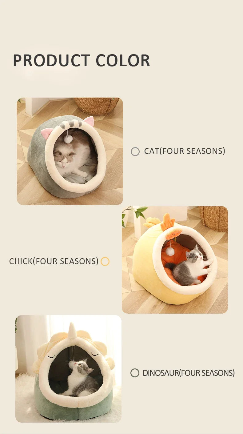 PawfectPet™ FluffyLounge – Gemütliches Haustierbett für Wintertage