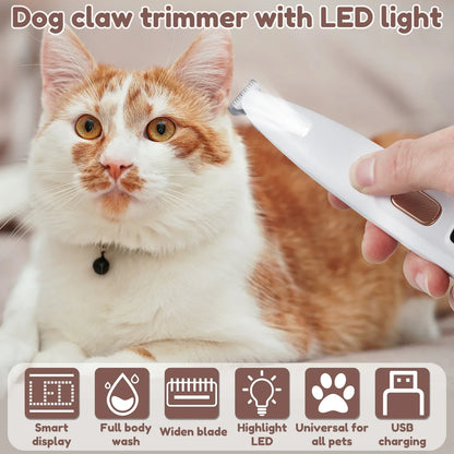 PawfectPet™ ShineTrim – LED Pfotentrimmer für Haustiere