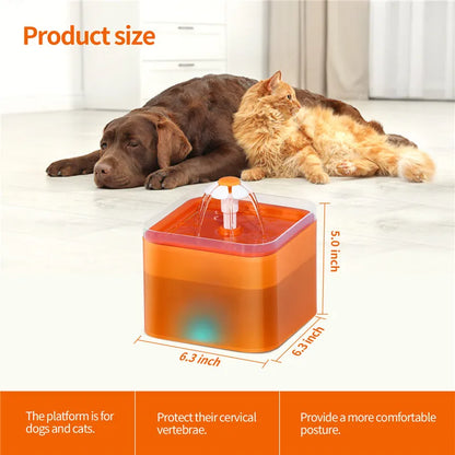 PawfectPet™ FreshFlow – Wasserspender für Katzen und Hunde