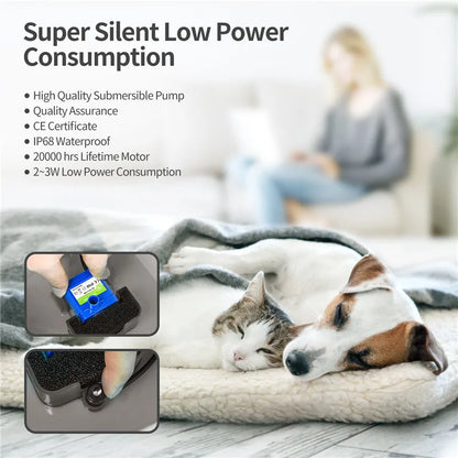 PawfectPet™ FreshFlow – Wasserspender für Katzen und Hunde