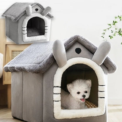PawfectPet™ DreamHouse – Gemütliches Haustierhaus für alle Größen