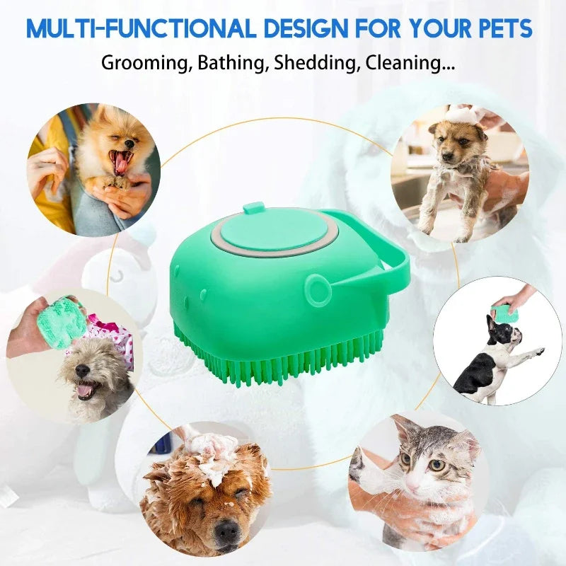 PawfectPet™ BathBuddy – Pflege- und Massagetool für Hunde und Katzen