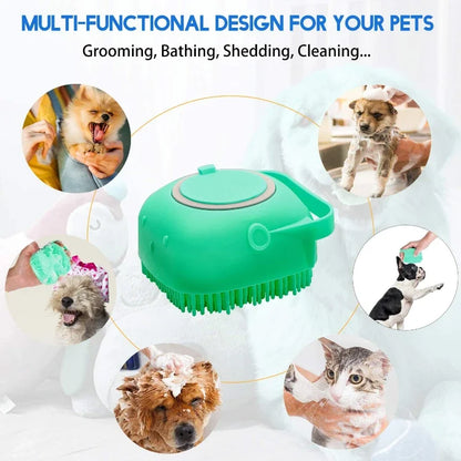 PawfectPet™ BathBuddy – Pflege- und Massagetool für Hunde und Katzen